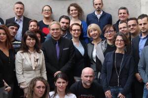 Founders of the Southeast Europe Coalition for Whistleblower Protection meet in Belgrade, November 2015. (photo: Regional Anti-Corruption Initiative)